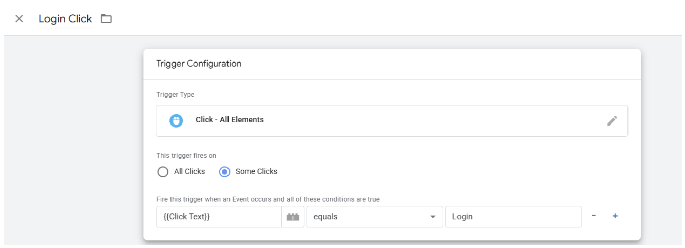 trigger for custom event